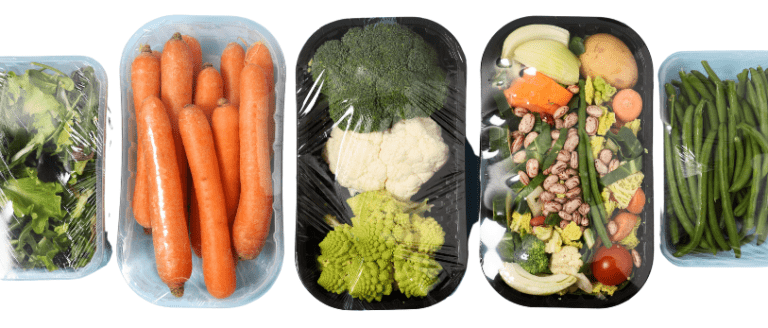 Envases alimentos frutas verduras