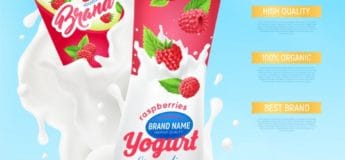 publicidad alimentos. yogur